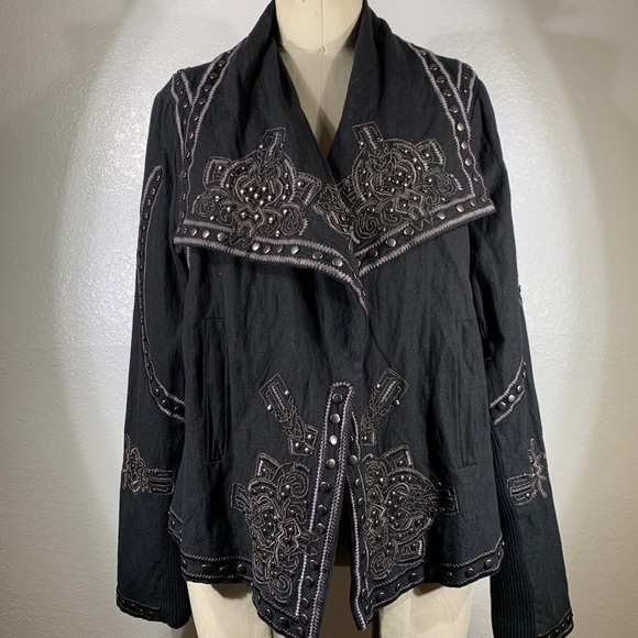 Johnny Was | Jackets & Coats | Johnny Was Biya Agenais Blazer Size M ...